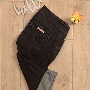 NWOT Hudson Dark Denim Bermuda Capri Jeans Shorts